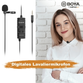 Microphone Walimex pro Boya M1 Pro Ansteck