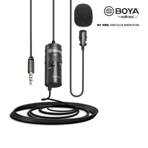 Walimex pro Boya M1 Pro clip-on microfoon