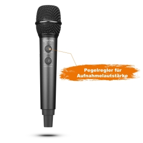Microphone à main Walimex pro Boya HM2