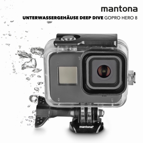 Mantona onderwaterbehuizing diepe duik GoPro Hero 8