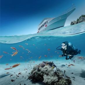 Mantona boîtier sous-marin Deep Dive GoPro Hero 8