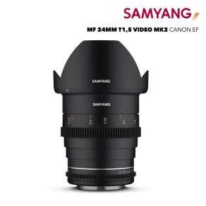 Samyang MF 24 mm T1.5 VDSLR MK2 Canon EF