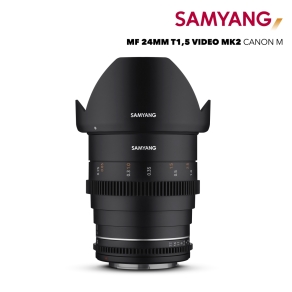 Samyang MF 24mm T1.5 VDSLR MK2 Canon M