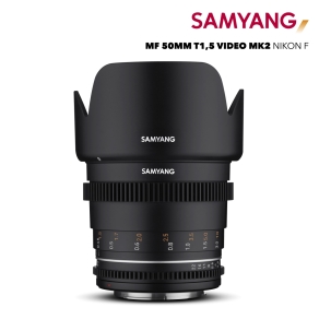 Samyang MF 50mm T1.5 VDSLR MK2 Nikon F