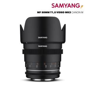 Samyang MF 50mm T1.5 VDSLR MK2 Canon M