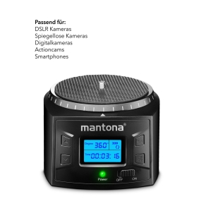 Mantona Turnaround 360 Advanced 3 - electric panning head