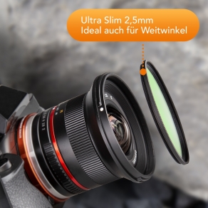 Walimex pro filtro UV Slim Super DMC 49 mm