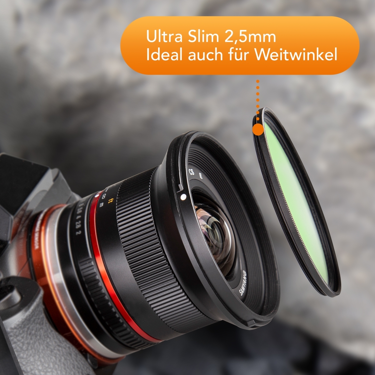 Walimex pro UV-Filter Slim Super DMC 95mm