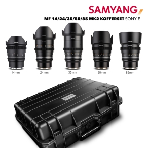 Samyang MF 14/24/35/50/85 MK2 VDSLR Koffer Sony E