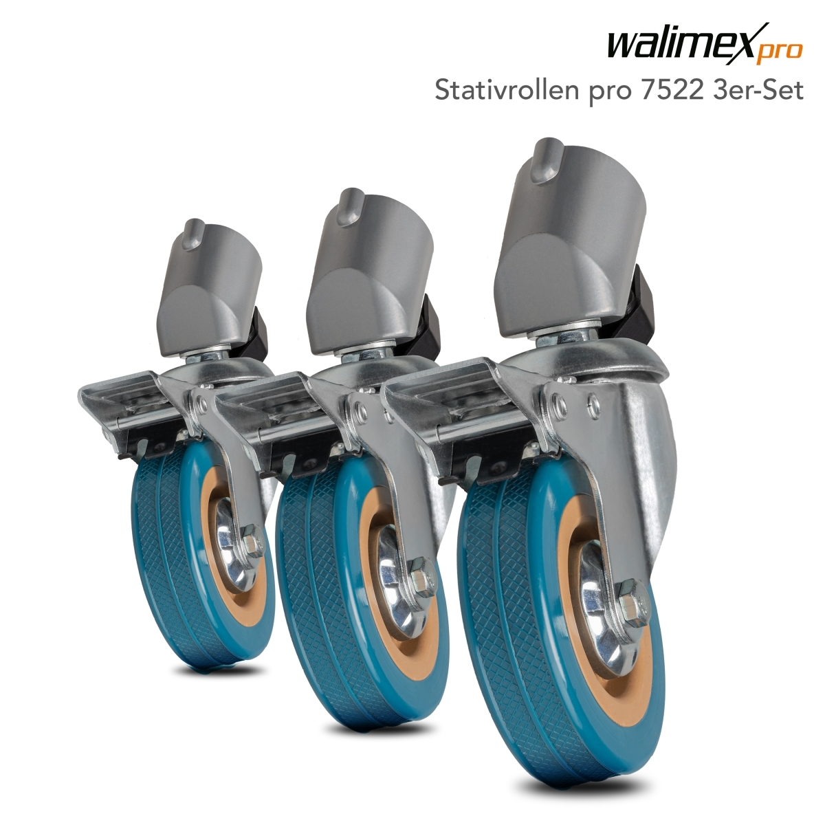 Walimex pro Stand Wheels Pro 7522 set of 3