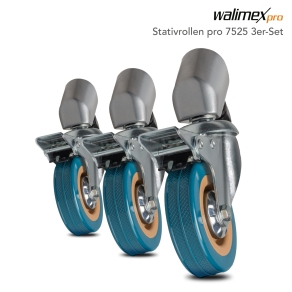 Walimex pro Stand Wheels Pro 7525 set of 3