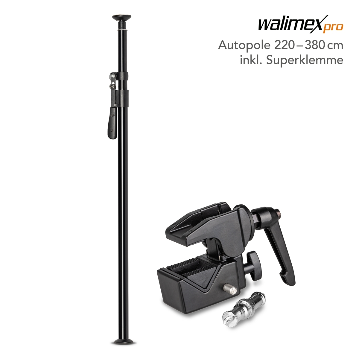 Walimex pro Autopole 220-380 cm incl. super clamp