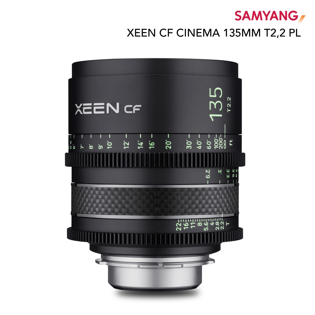 XEEN CF Cinema 135mm T2,2 PL volbeeld