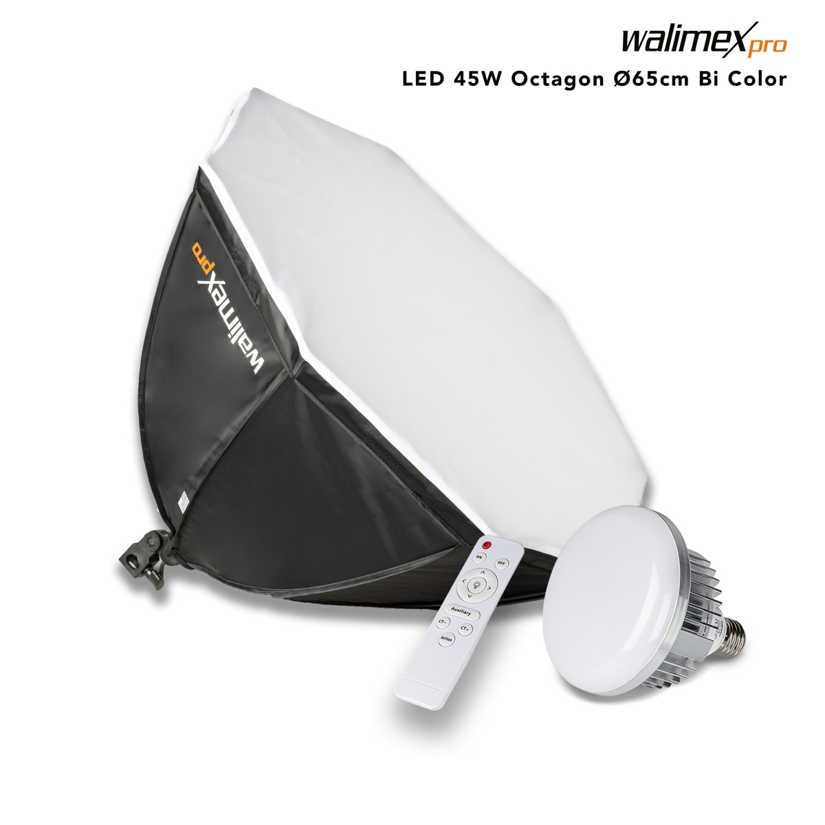 Walimex pro LED 45W Octagon Ø65cm Bi Color
