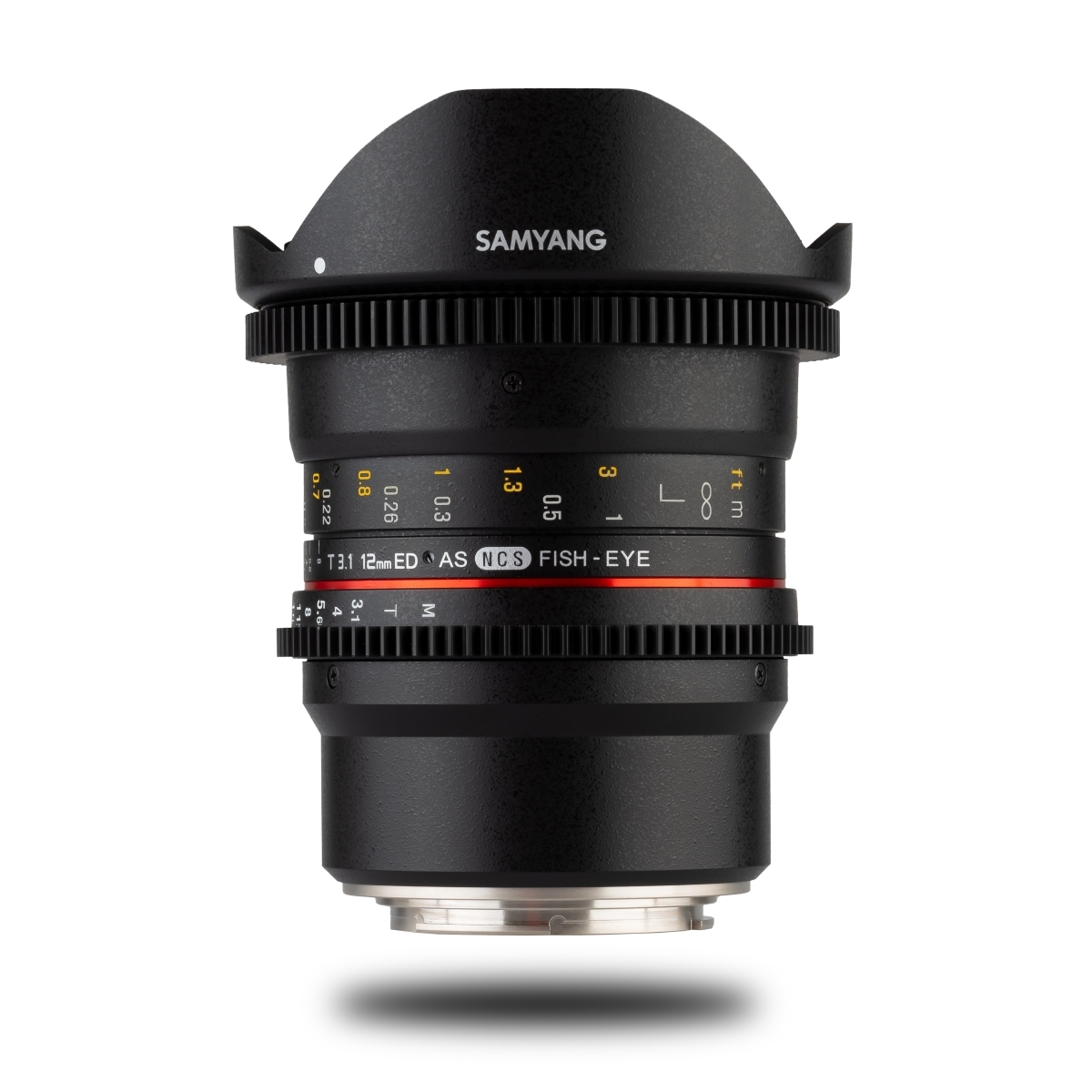 Samyang MF 12mm T3.1 Fisheye Video DSLR Canon M