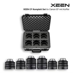 XEEN CF Komplett Set 6x Canon EF mit Koffer