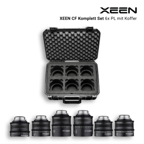 XEEN CF Komplett Set 6x PL mit Koffer