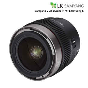 Samyang V-AF 20mm T1,9 FE für Sony E