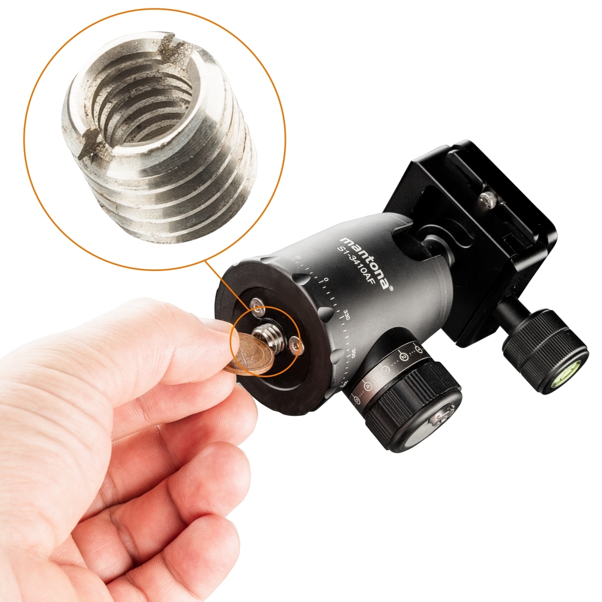 10 Stück Kamera-Schraubmutter 1/4 bis 3/8 Zoll Konvertieren Schrauben  Standard-Adapter-Schraube Schnellspanner