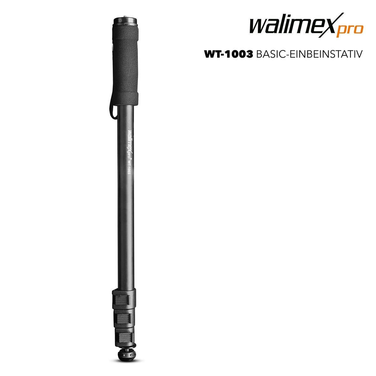 Walimex pro WT-1003 Basic Einbeinstativ 171cm