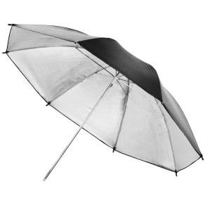 Walimex Parapluie réflecteur argenté, 84cm