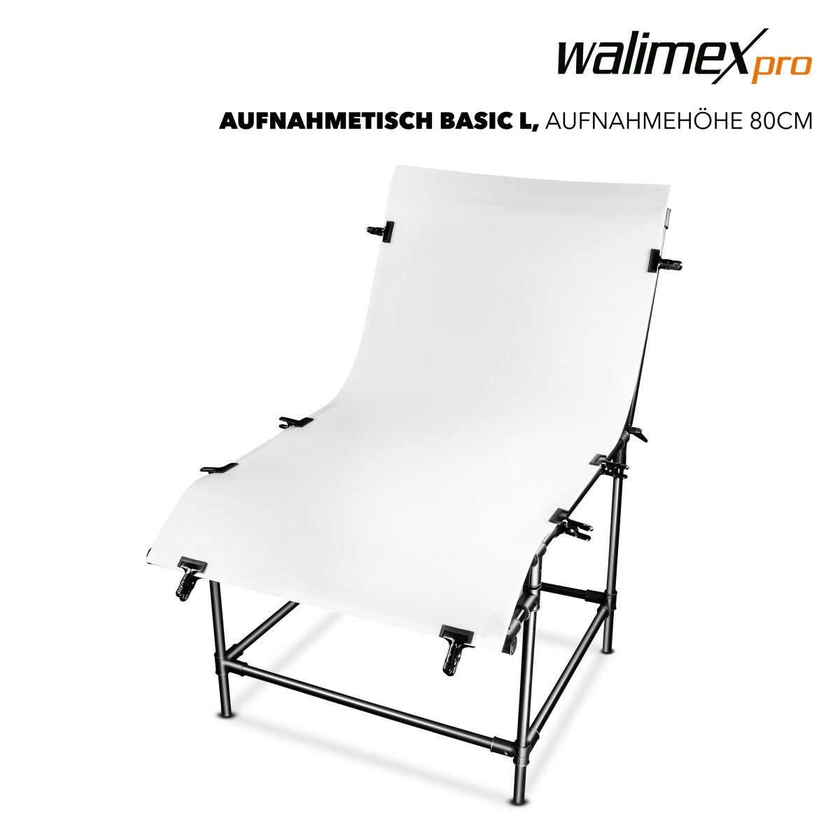 Walimex Shooting Table Basic L, working level 80cm