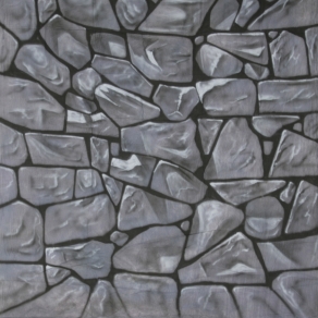 Walimex pro Fond en tissu à motifs Stones, 3x6m