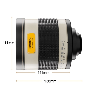Walimex pro 800/8,0 DSLR Spiegel Canon EF