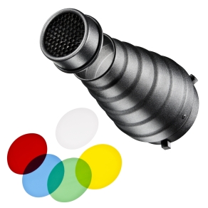 Walimex Universal Conical Snoot Set Elinchrom