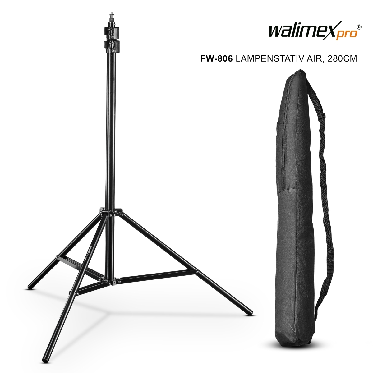Walimex pro AIR 280 FW-806 Lampenstativ 280cm