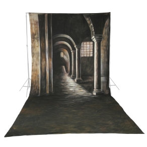 Walimex pro Fond en tissu à motifs Gothic, 3x6m