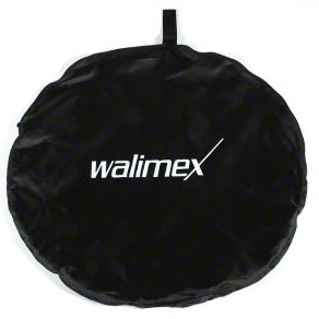 Walimex pro Doppelpack Falthintergrund 1x schwarz, 1x weiß