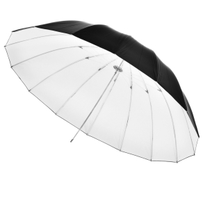 Walimex Parapluie réflecteur noir/blanc, 180cm