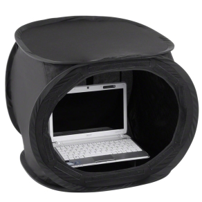 Walimex Pop-Up Laptop-Zelt 50x50x50cm super black