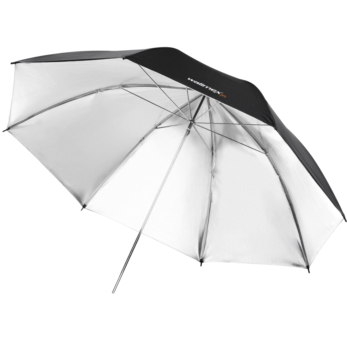Walimex Reflex Umbrella black/silver 2 lay., 109cm