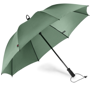 Swing handsfree Regenschirm oliv mit Tragegestell
